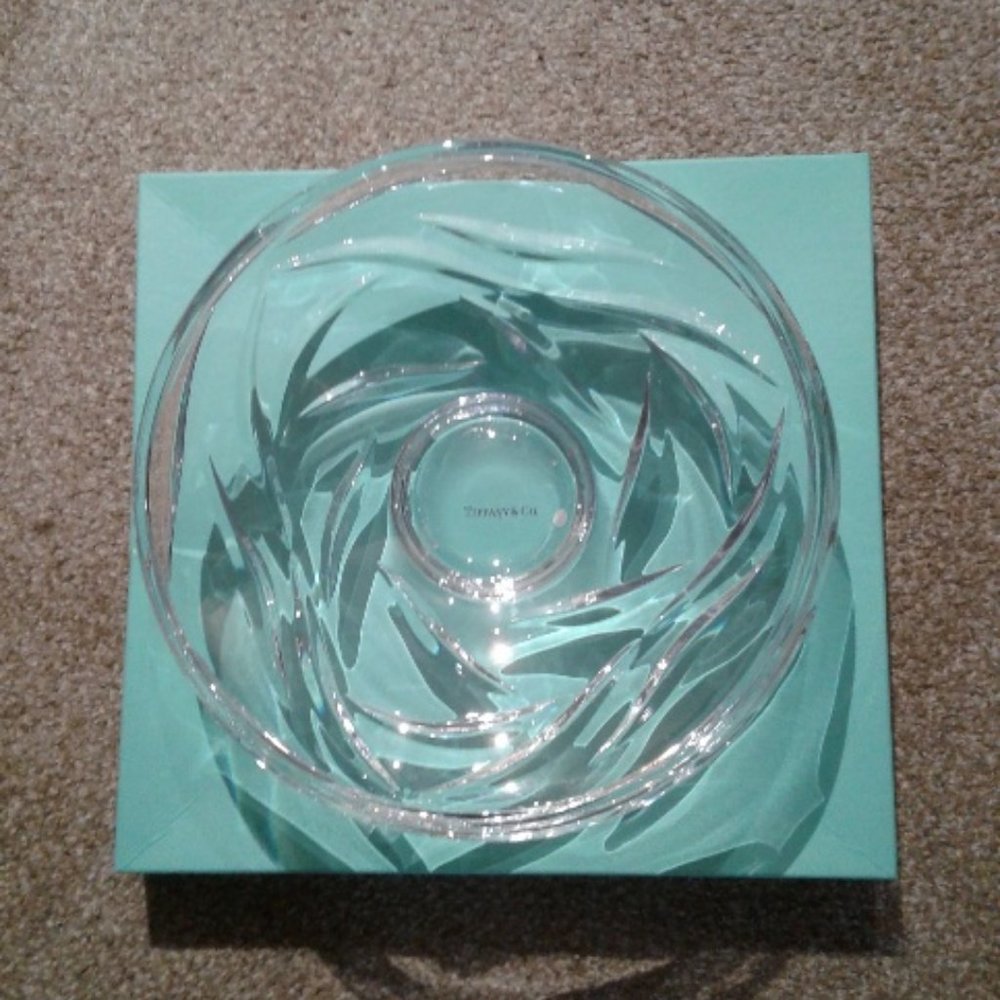 Tiffany Lead Crystal Bowl
